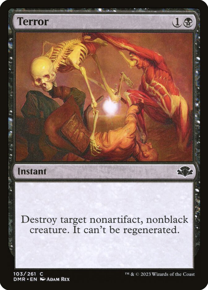 Terror 103/261 (Dominaria Remastered)  - Foil | Good Games Modbury