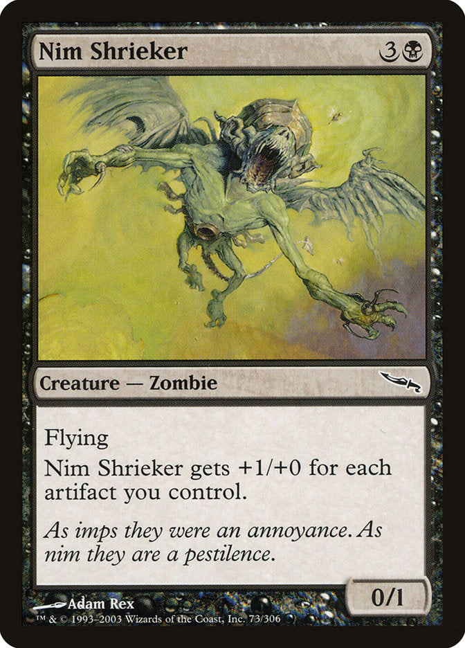 Nim Shrieker 73 (Mirrodin)  - Foil | Good Games Modbury