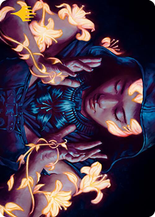 Blossoming Calm Art Card (Gold-Stamped Signature) [Modern Horizons 2 Art Series] | Good Games Modbury