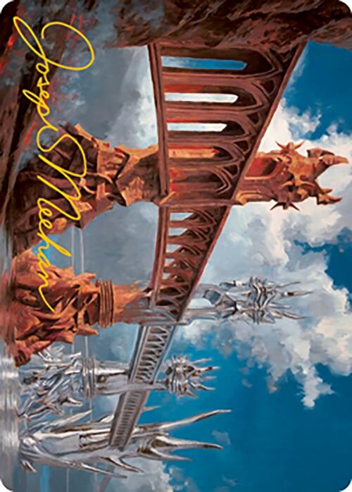 Silverbluff Bridge Art Card (Gold-Stamped Signature) [Modern Horizons 2 Art Series] | Good Games Modbury