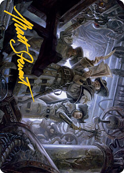 Search the Premises Art Card (Gold-Stamped Signature) [Modern Horizons 2 Art Series] | Good Games Modbury