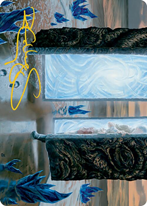 Step Through Art Card (Gold-Stamped Signature) [Modern Horizons 2 Art Series] | Good Games Modbury