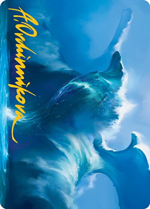 Subtlety Art Card (Gold-Stamped Signature) [Modern Horizons 2 Art Series] | Good Games Modbury