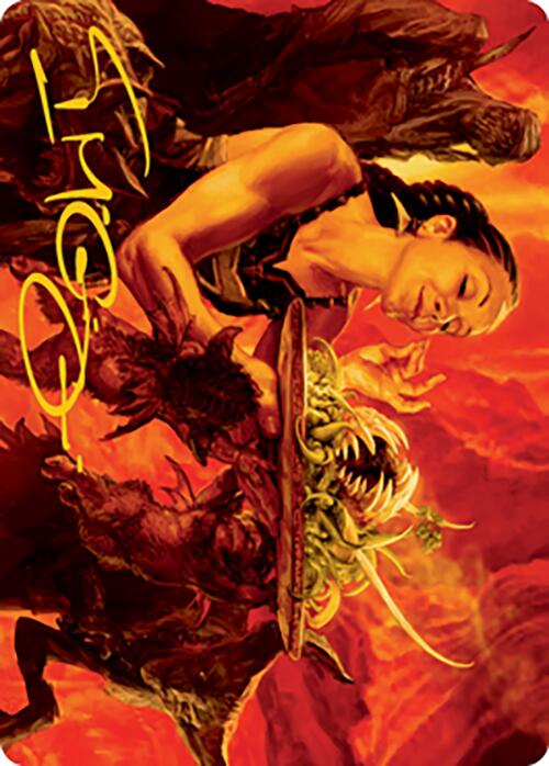 Chef's Kiss Art Card (Gold-Stamped Signature) [Modern Horizons 2 Art Series] | Good Games Modbury