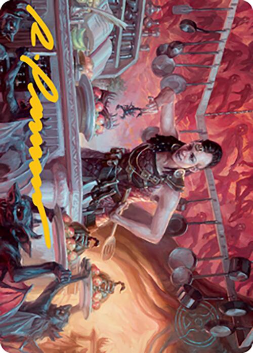 Asmoranomardicadaistinaculdacar Art Card (Gold-Stamped Signature) [Modern Horizons 2 Art Series] | Good Games Modbury