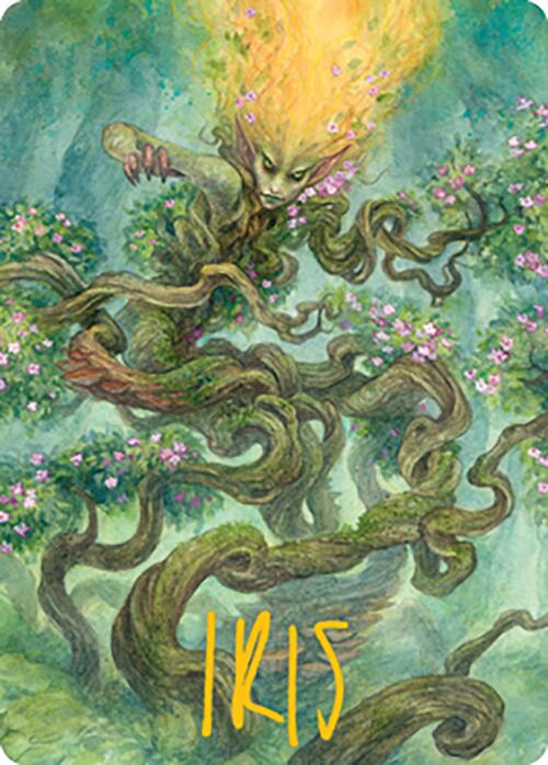 Titania, Protector of Argoth Art Card (Gold-Stamped Signature) [Modern Horizons 2 Art Series] | Good Games Modbury