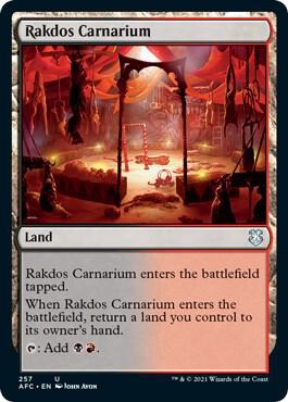 Rakdos Carnarium 257/62 (Commander: Adventures in the Forgotten Realms)  | Good Games Modbury