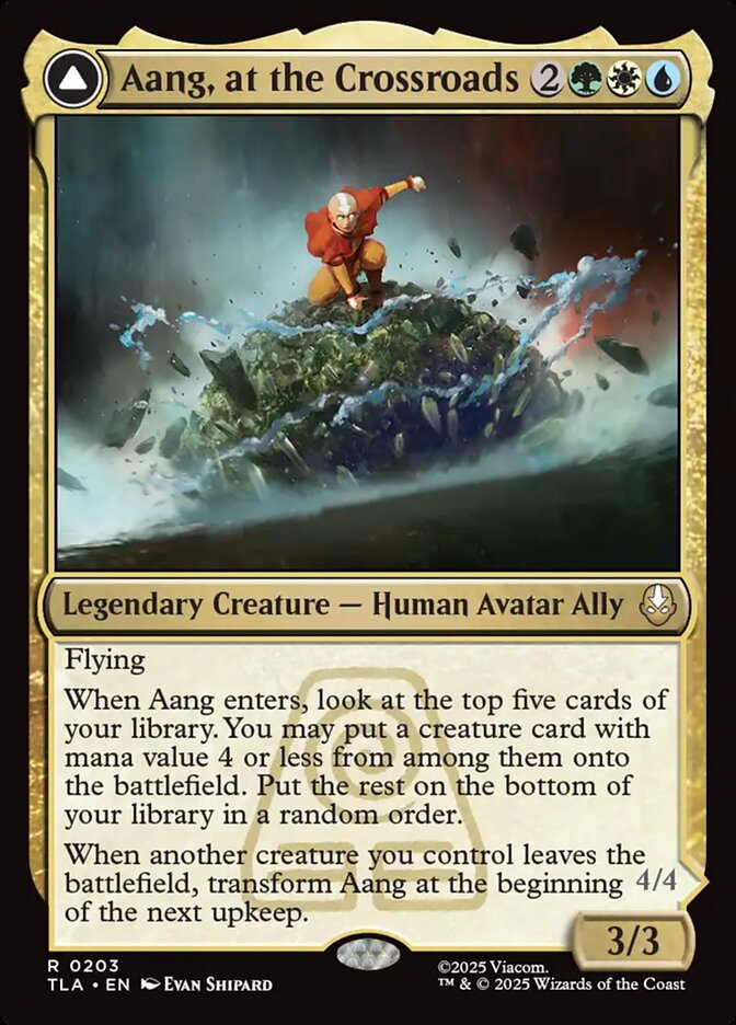 Aang, at the Crossroads // Aang, Destined Savior 203 (Avatar: The Last Airbender)  | Good Games Modbury