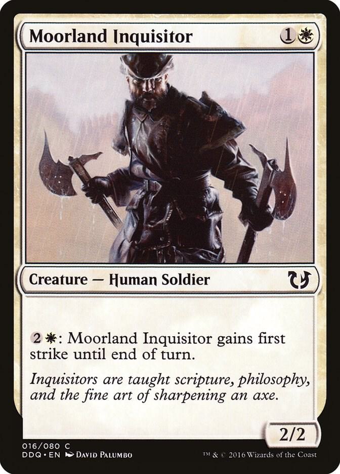Moorland Inquisitor 16/80 (Duel Decks: Blessed vs. Cursed)  | Good Games Modbury