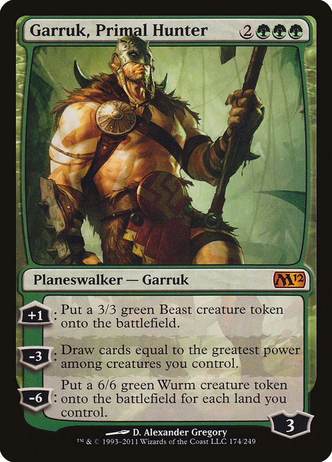 Garruk, Primal Hunter [Magic 2012] | Good Games Modbury
