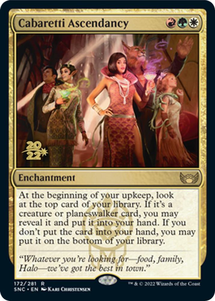 Cabaretti Ascendancy 172s/161 (Prerelease Cards)  - Foil | Good Games Modbury