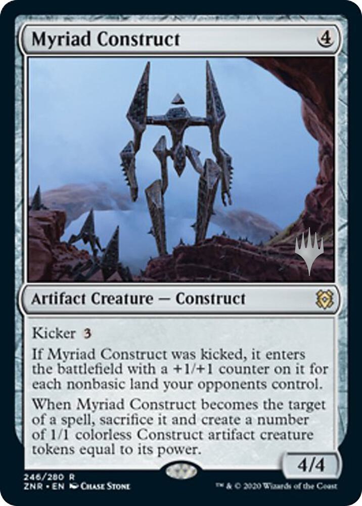 Myriad Construct 246 (Promo Pack: Zendikar Rising)  | Good Games Modbury