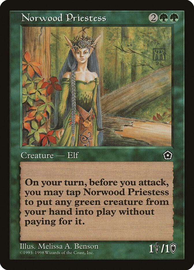 Norwood Priestess 137/165 (Portal Second Age)  | Good Games Modbury