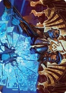 Contractual Safeguard Art Card 50 (Art Series: Streets of New Capenna)  | Good Games Modbury