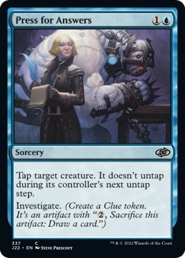 Press for Answers [Jumpstart 2022] | Good Games Modbury