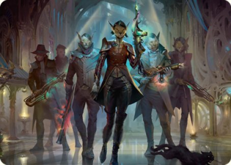 Family's Favor Art Card [Streets of New Capenna Art Series] | Good Games Modbury