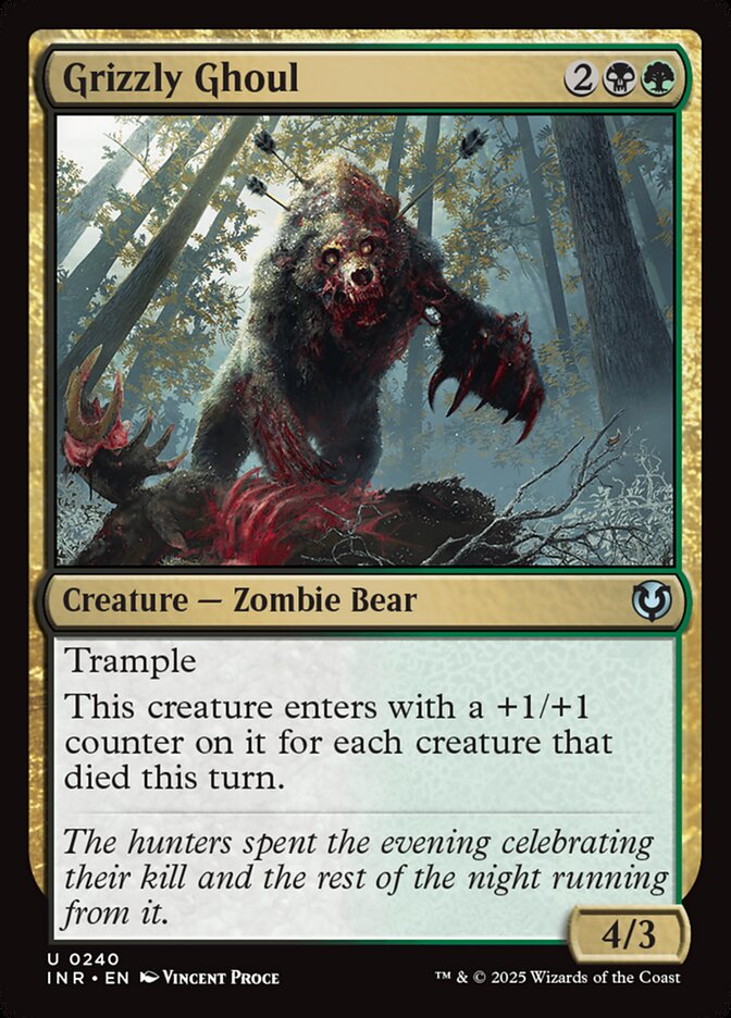 Grizzly Ghoul 240/287 (Innistrad Remastered)  - Foil | Good Games Modbury