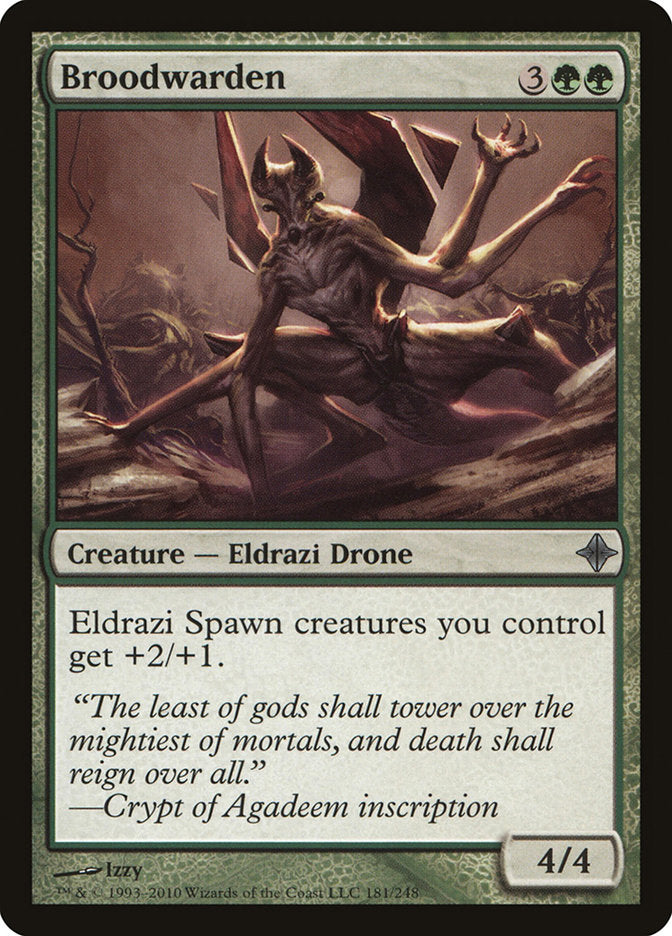 Broodwarden 181/248 (Rise of the Eldrazi)  - Foil | Good Games Modbury