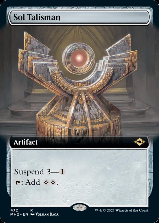 Sol Talisman (Extended Art) [Modern Horizons 2] | Good Games Modbury