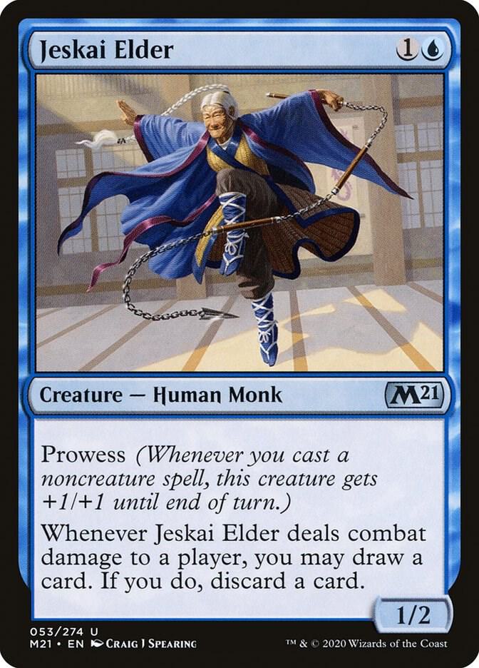Jeskai Elder 53/274 (Core Set 2021)  - Foil | Good Games Modbury