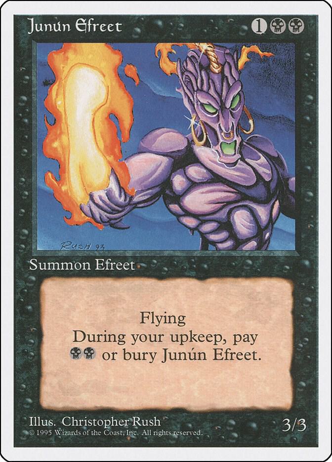 Junun Efreet 143/378 (Fourth Edition)  | Good Games Modbury