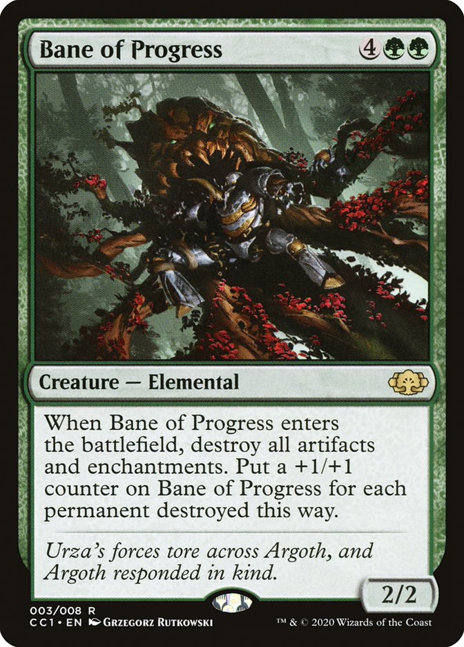 Bane of Progress 3/8 (Commander Collection: Green)  | Good Games Modbury