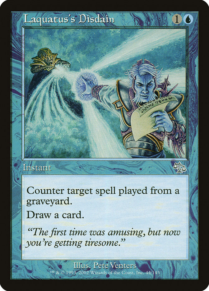 Laquatus's Disdain 44 (Judgment)  - Foil | Good Games Modbury