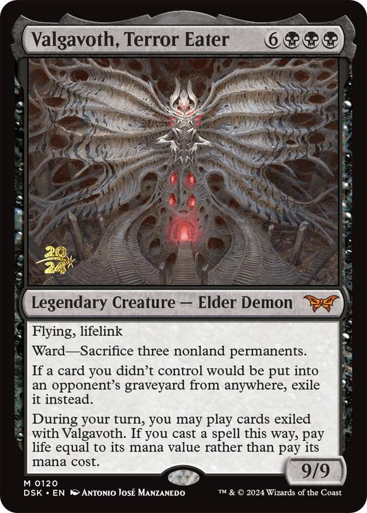Valgavoth Terror Eater 120s/180 (Prerelease Cards)  - Foil | Good Games Modbury