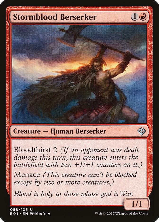 Stormblood Berserker 58/106 (Archenemy: Nicol Bolas)  | Good Games Modbury