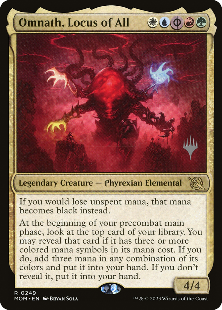 Omnath, Locus of All (Promo Pack) [March of the Machine Promos] | Good Games Modbury