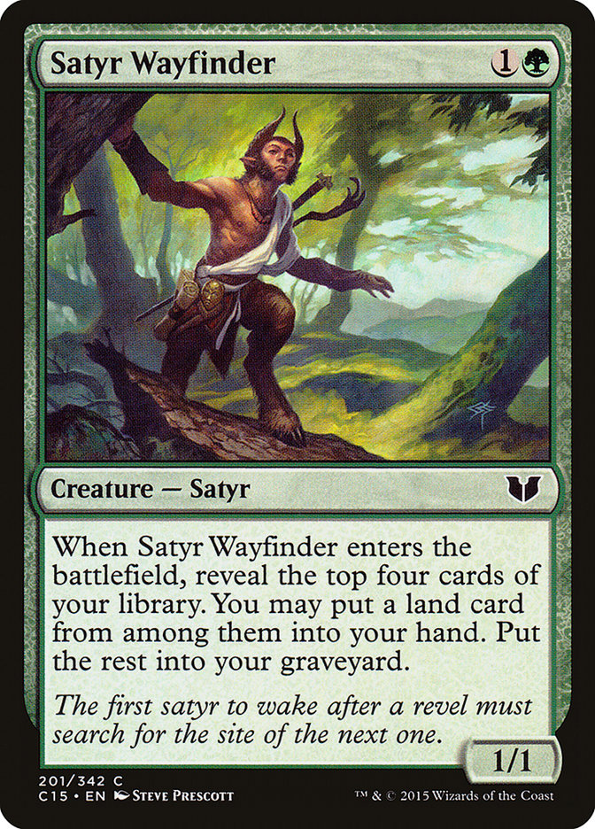Satyr Wayfinder [Commander 2015] | Good Games Modbury