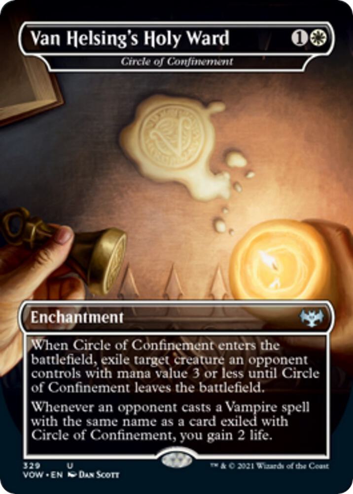 Van Helsings Holy Ward Circle of Confinement 329/277 (Innistrad: Crimson Vow)  | Good Games Modbury
