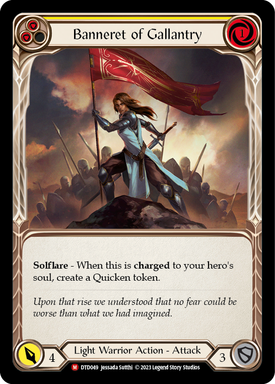 Banneret of Gallantry [DTD049] (Dusk Till Dawn) | Good Games Modbury
