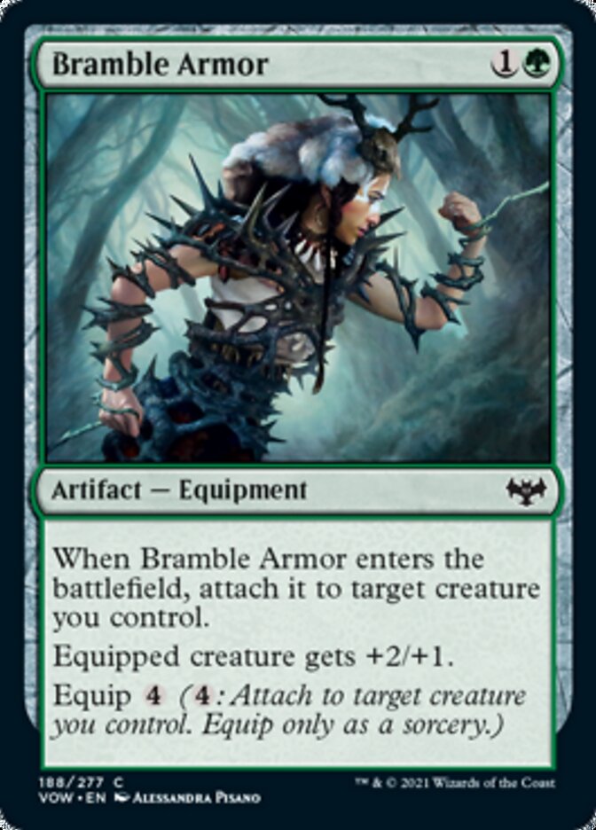 Bramble Armor [Innistrad: Crimson Vow] | Good Games Modbury