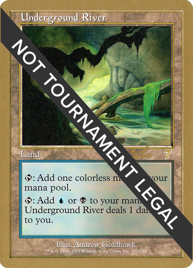 Underground River 2002 Carlos Romao 7ED cr350/153 (World Championship Decks)  | Good Games Modbury