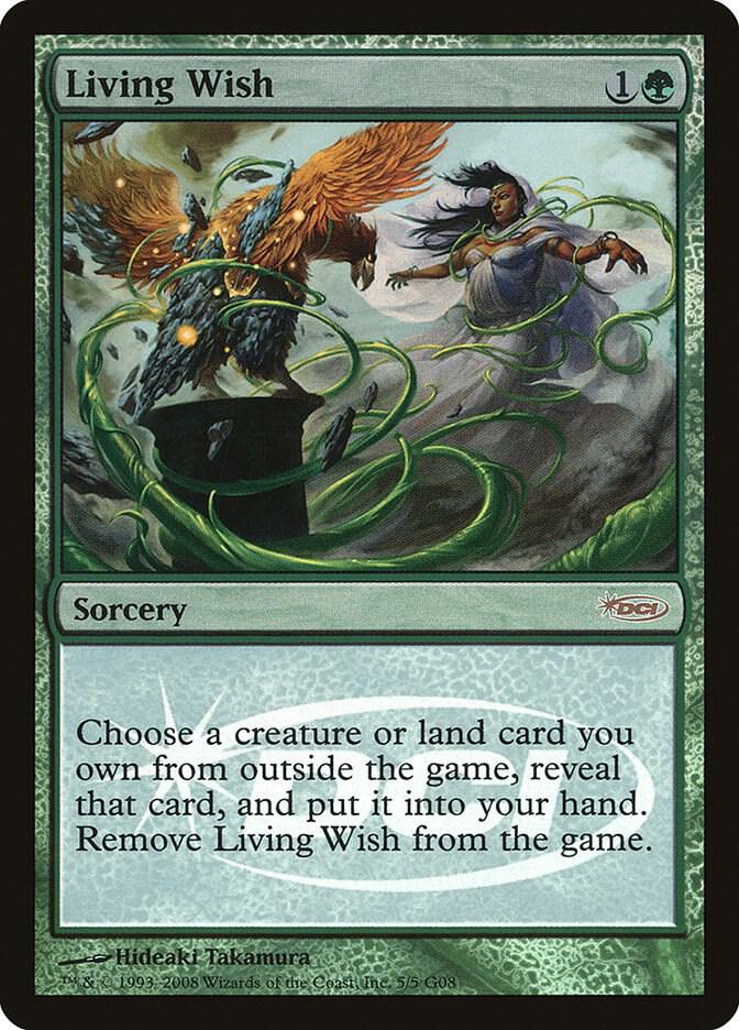 Living Wish 5/5 (Judge Promos)  - Foil | Good Games Modbury