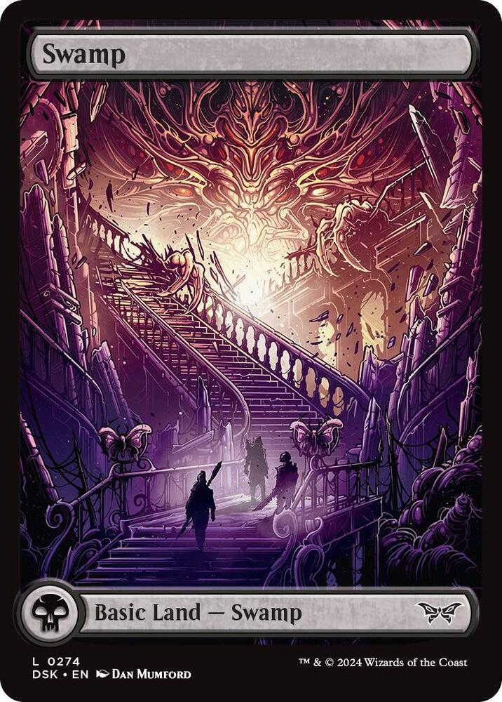 Swamp 274/286 (Duskmourn: House of Horror)  - Foil | Good Games Modbury