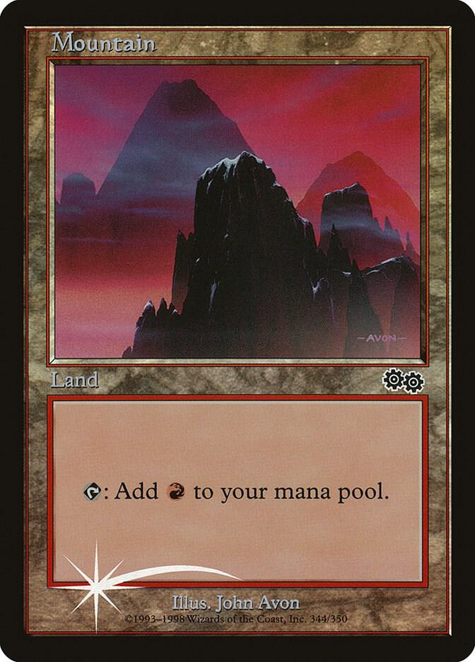 Mountain 5/350 (Arena Promos)  - Foil | Good Games Modbury