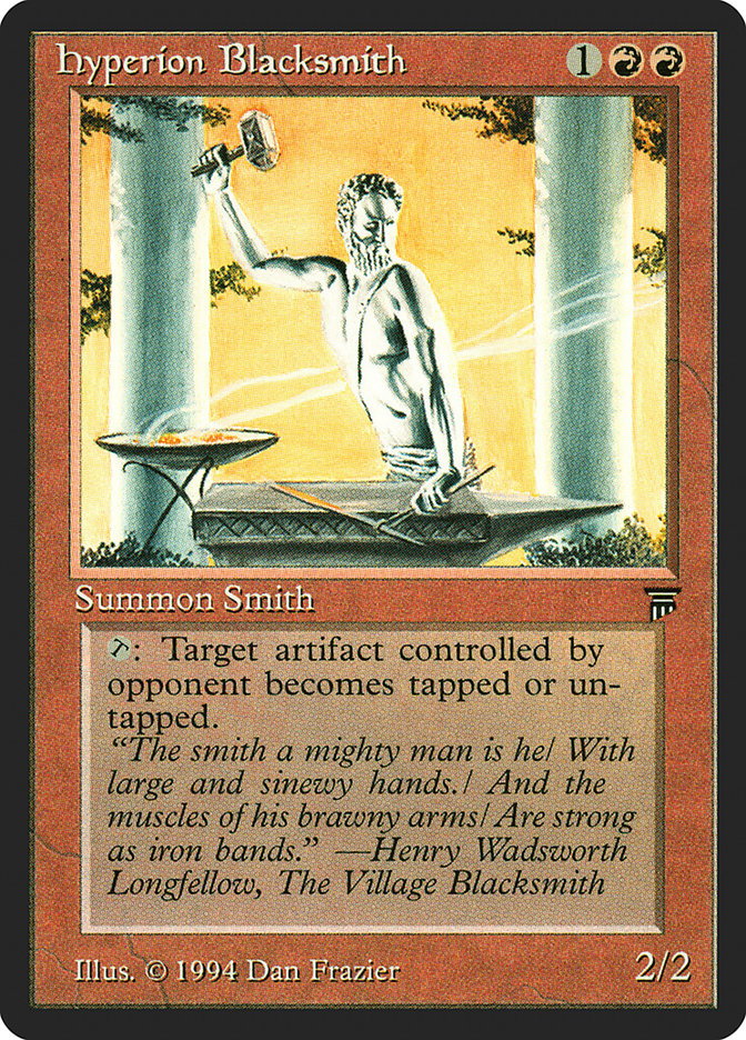 Hyperion Blacksmith 152/310 (Legends)  | Good Games Modbury