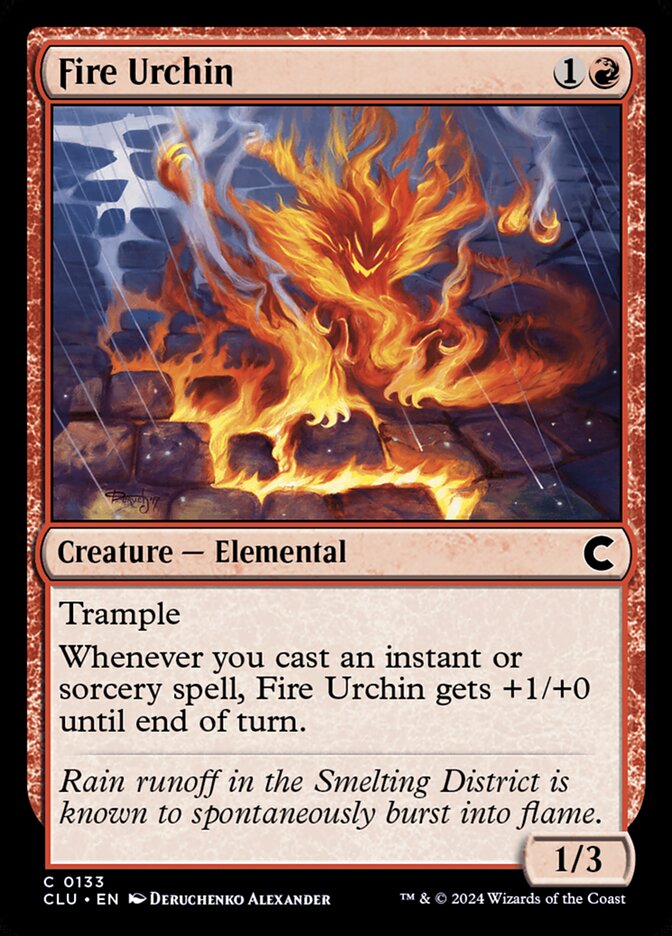 Fire Urchin 133/284 (Ravnica: Clue Edition)  | Good Games Modbury