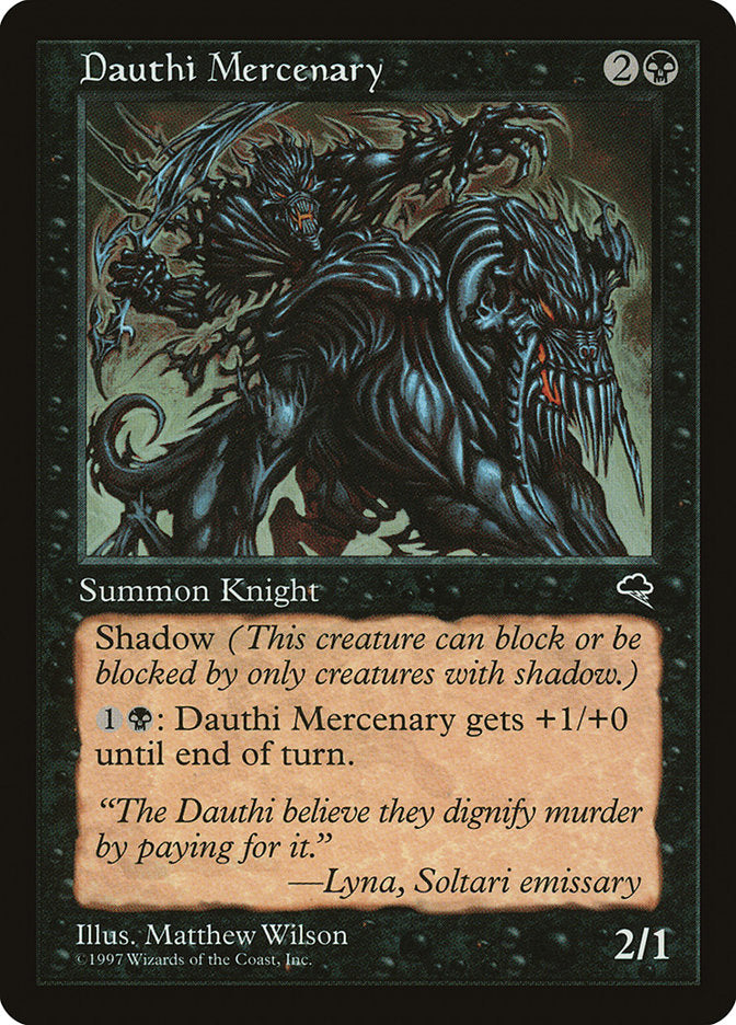 Dauthi Mercenary [Tempest] | Good Games Modbury