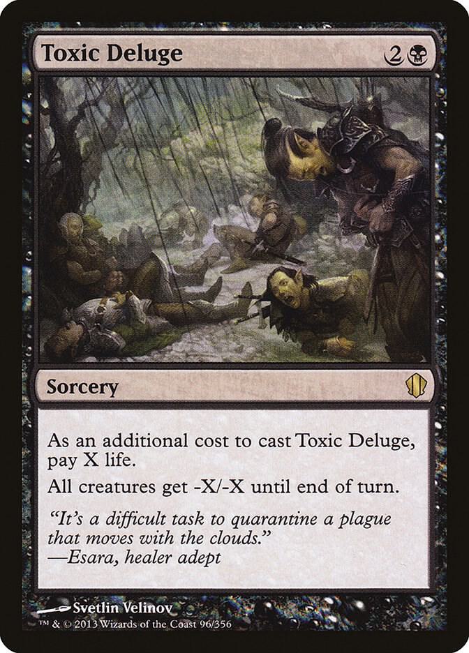 Toxic Deluge 96/356 (Commander 2013)  | Good Games Modbury
