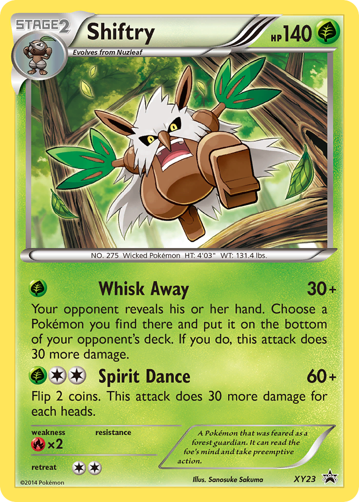 Shiftry (XY23) [XY: Black Star Promos] | Good Games Modbury