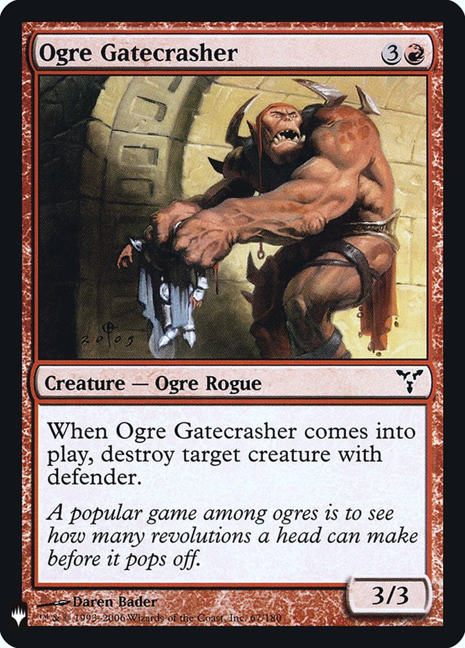 Ogre Gatecrasher [Mystery Booster] | Good Games Modbury