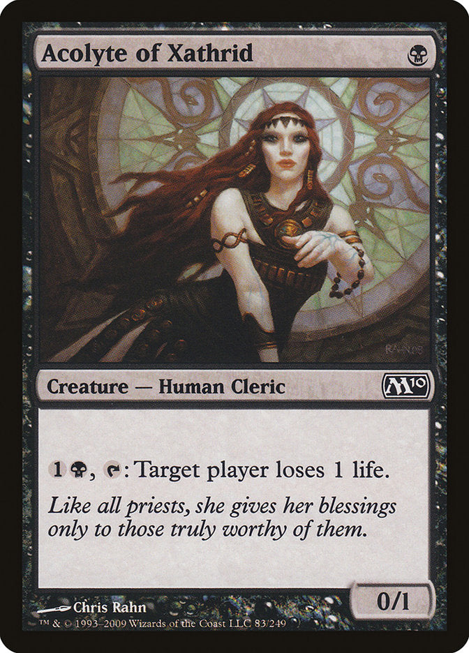 Acolyte of Xathrid 83/249 (Magic 2010 (M10))  | Good Games Modbury