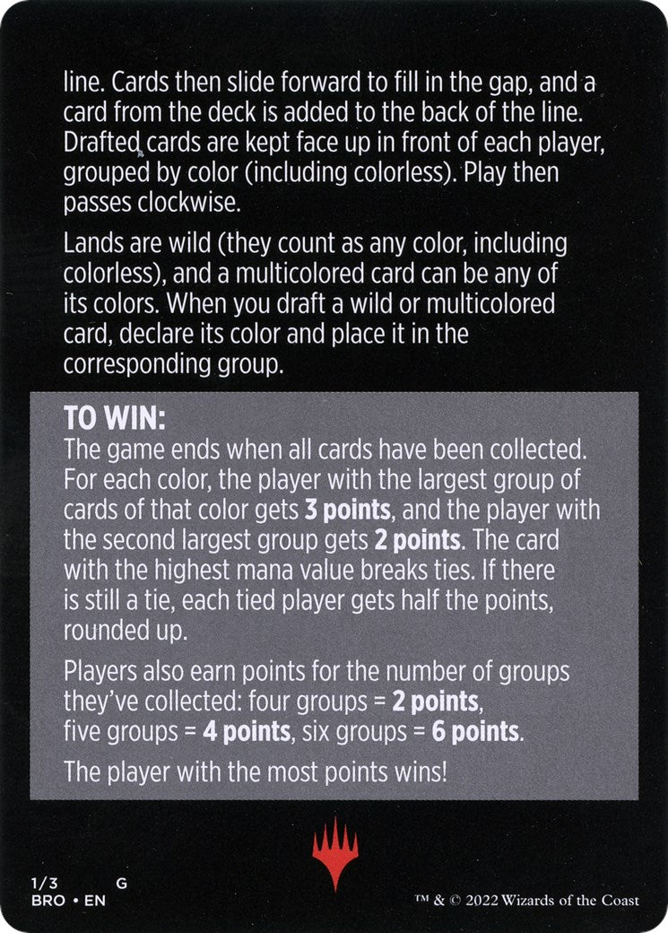 Mishra's Manufactory (Magic Minigame) [The Brothers' War Minigame] | Good Games Modbury