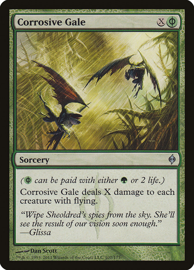 Corrosive Gale 107/175 (New Phyrexia)  | Good Games Modbury