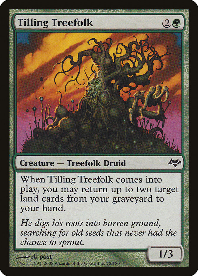Tilling Treefolk 78/180 (Eventide)  - Foil | Good Games Modbury