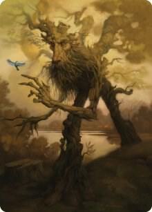 Treefolk Token Art Card 81 (Art Series: Universes Beyond: The Lord of the Rings: Tales of Middle-earth)  | Good Games Modbury
