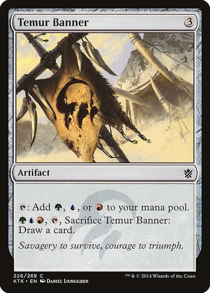 Temur Banner [Khans of Tarkir] | Good Games Modbury